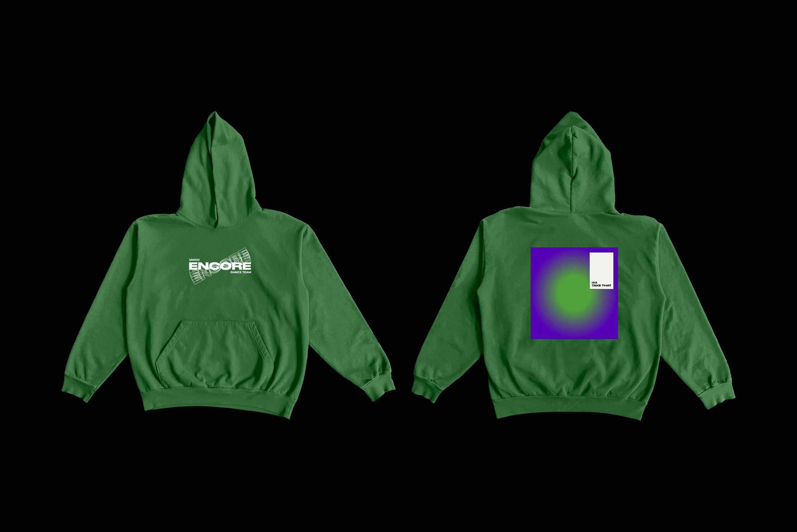 encore21hoodiegreen